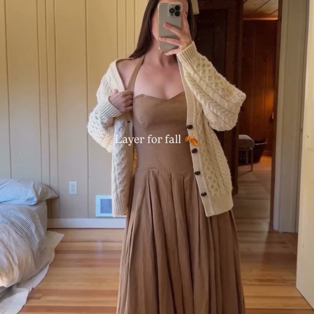 VINTAGE EMU Halter Dress - Picture 4 of 5